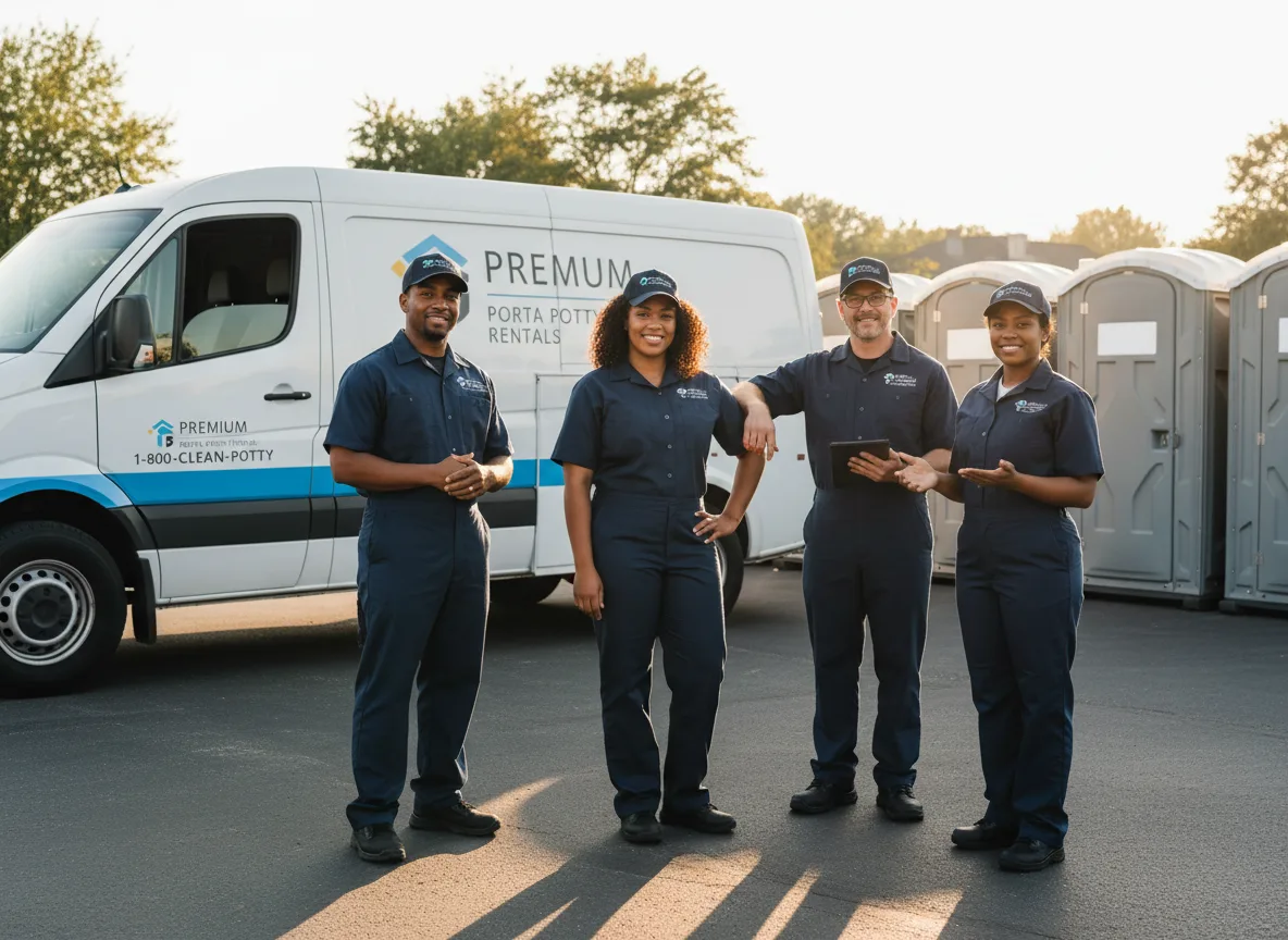 VIP Portable Toilets company in Almond, WI